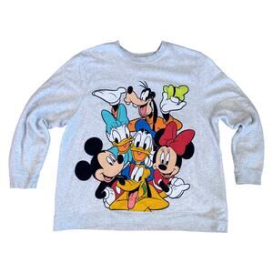 Disney Mickey and Friends Crew-Neck Sweatshirt